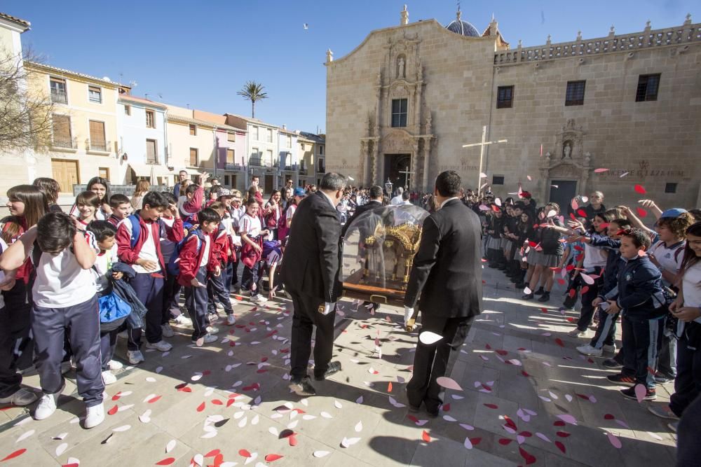 Las reliquias de Santa Teresa del Niño Jesús ya están en el monasterio de Santa Faz.