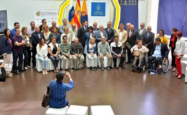 Pleno sobre accesibilidad en el Cabildo de Gran Canaria