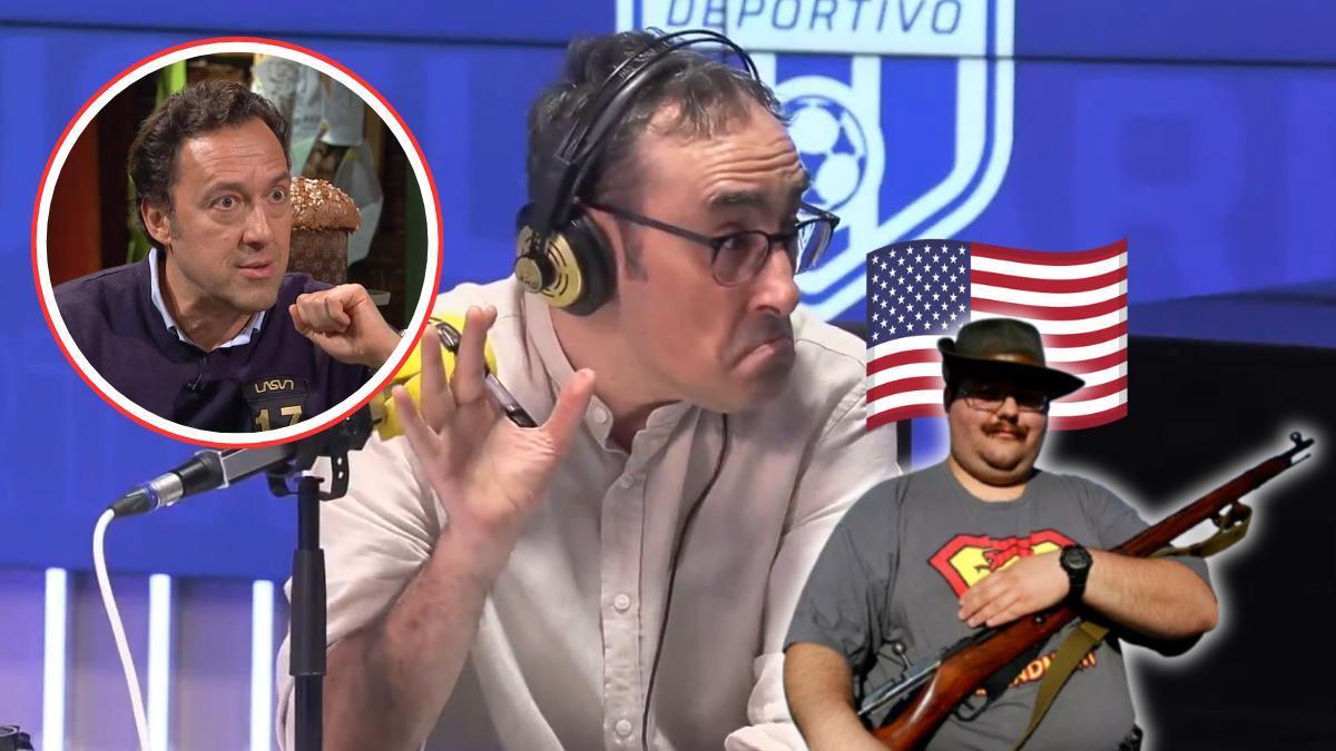 El exárbitro Iturralde González y el periodista Ricardo Ponseti, se pican por la tenencia de armas en EE. UU.