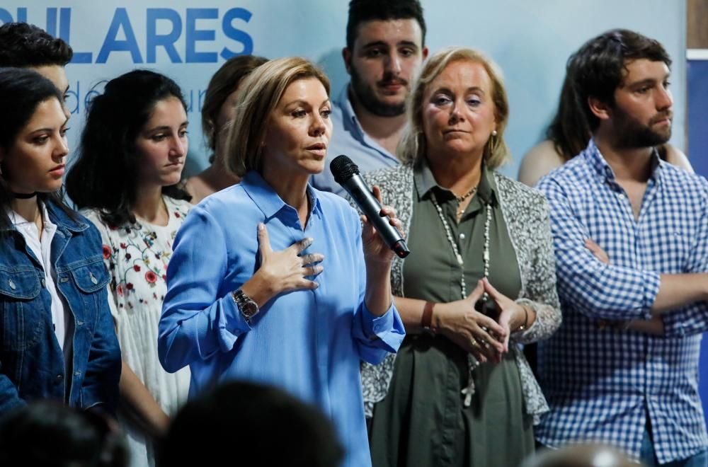 Espicha del PP en Gijón con Dolores de Cospedal