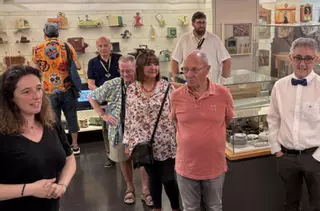 Jean-Pierre Talbot, l’únic actor que va recrear Tintín al cinema, ha visitat Figueres