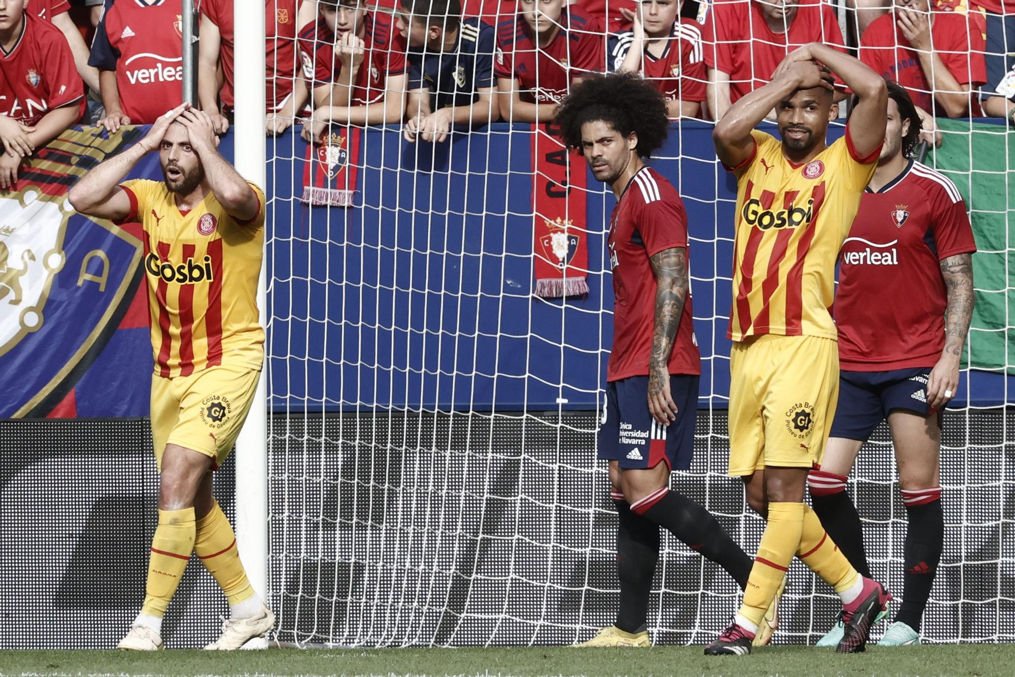 Les imatges de l'Osasuna - Girona