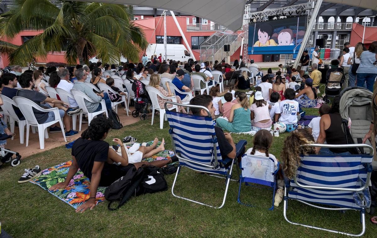 'Vamos de cine' en el Estadio Insular