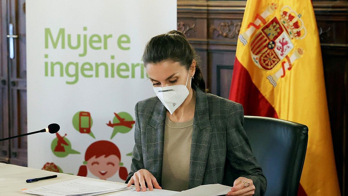 La reina Letizia asiste a la reunión del Consejo Estratégico del proyecto &quot;Mujer e ingeniería&quot;