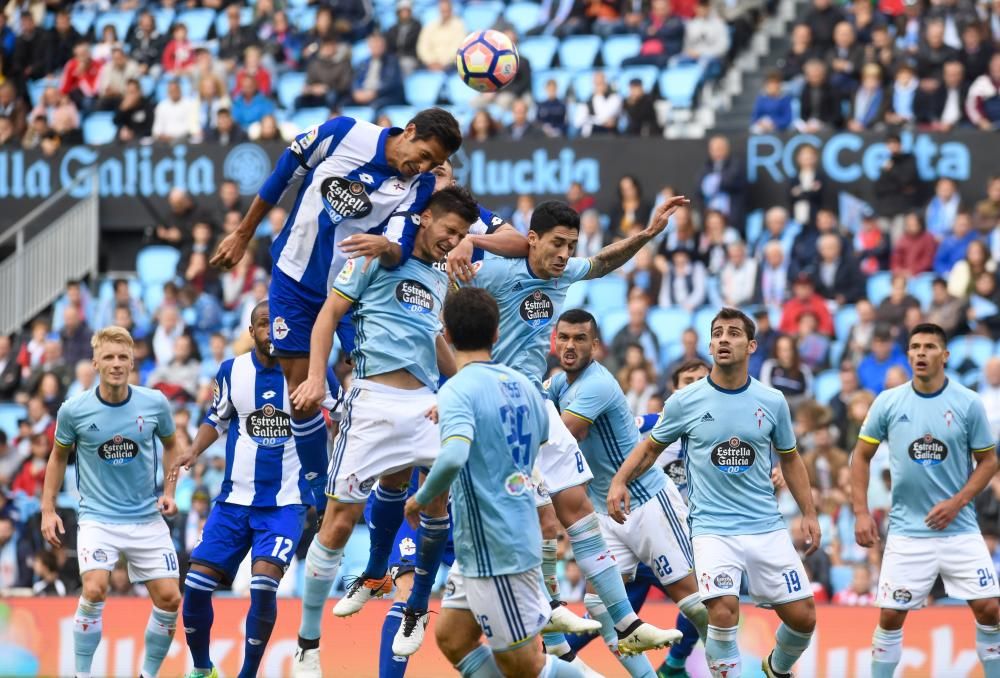 Mañana negra para el Dépor en Vigo ante el Celta