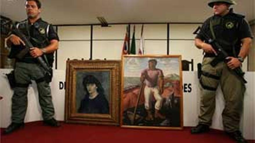 Recuperan las telas robadas de Picasso y Portinari en Brasil