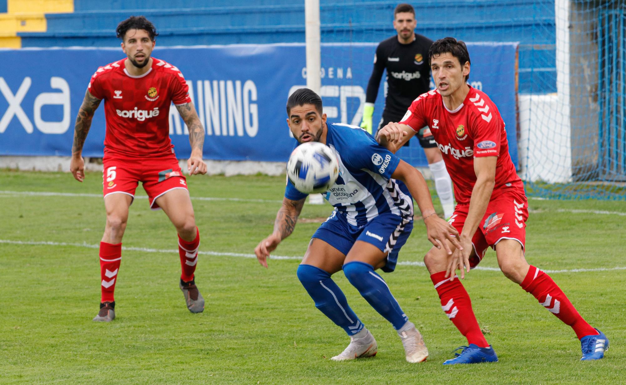 El Alcoyano suma un punto que sabe a poco ante el Nàstic (1-1)