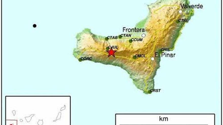 El Instituto Geográfico Nacional registra 238 sismos en El Hierro durante el lunes