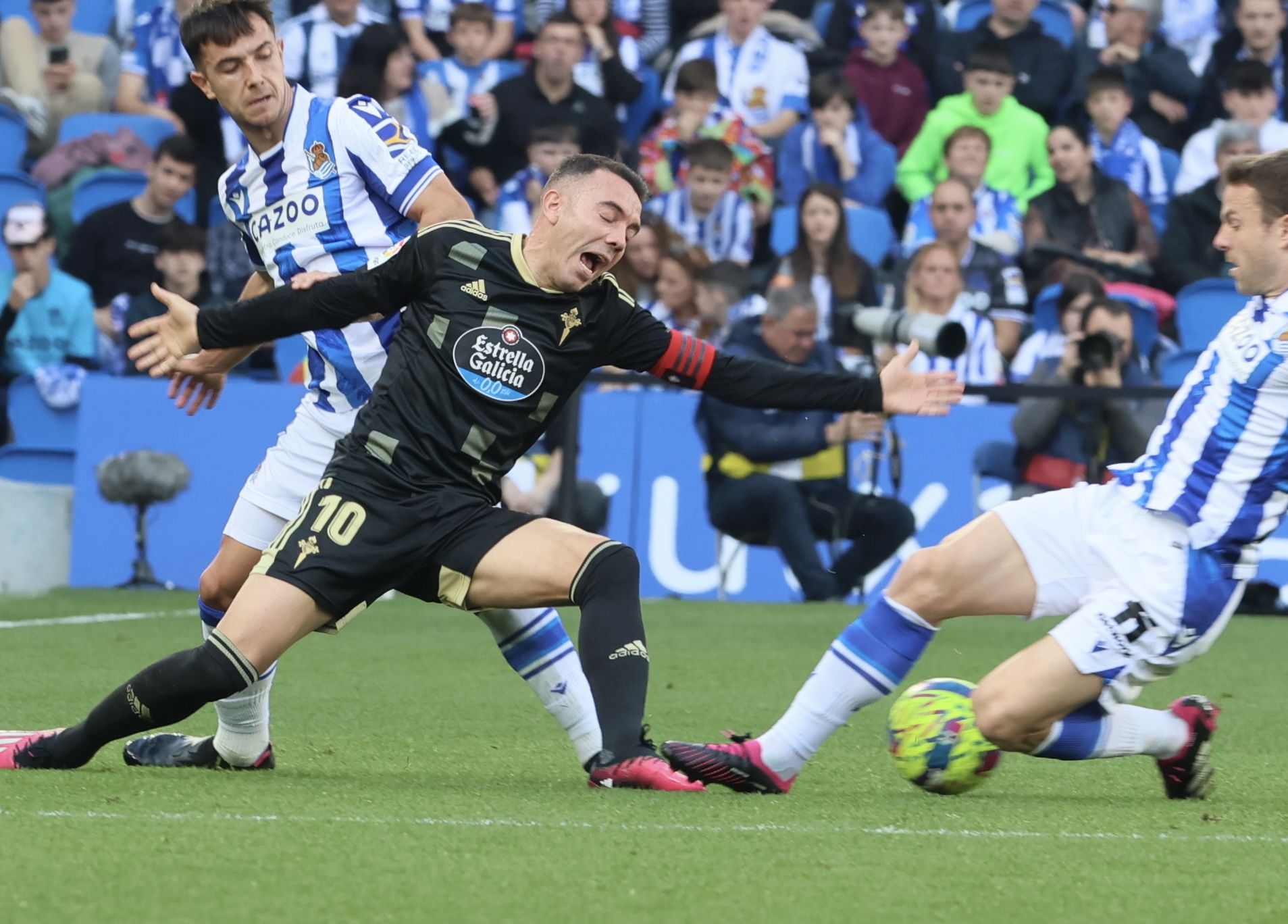 Todas las imágenes del partido entre la Real Sociedad y el Celta