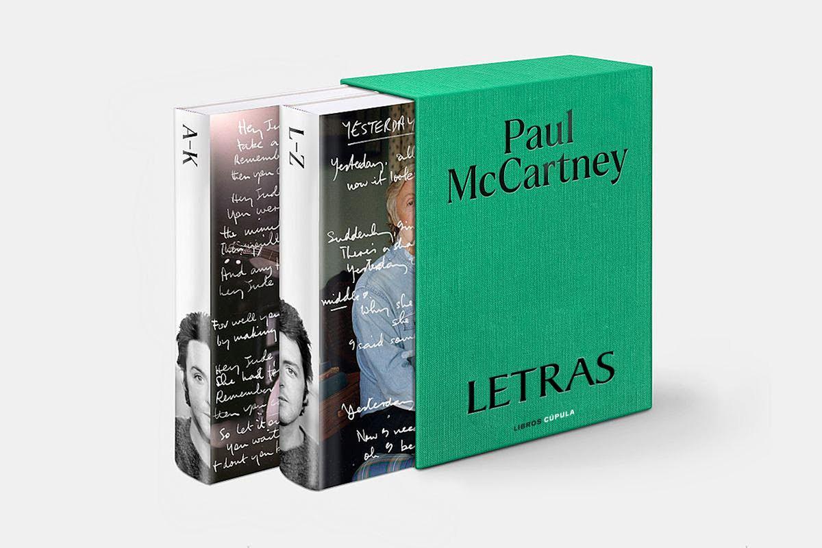 La lujosa edición de 'Letras', de Paul McCartney.