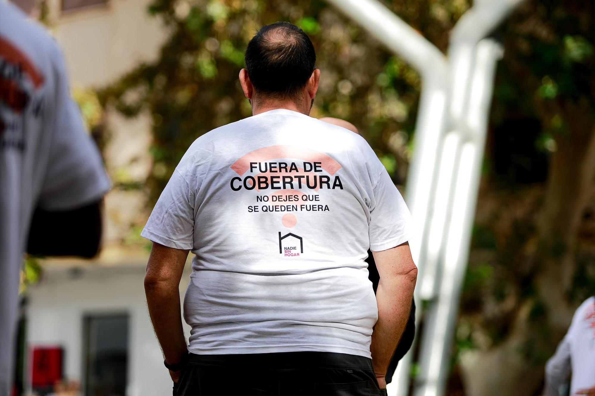 La celebración del Día de las Personas sin Hogar en Ibiza, en imágenes