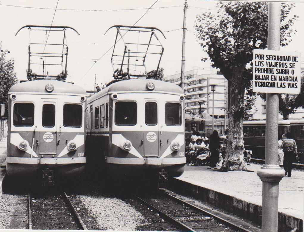 Recuerdos del Ferrocarril de Vía Estrecha en València