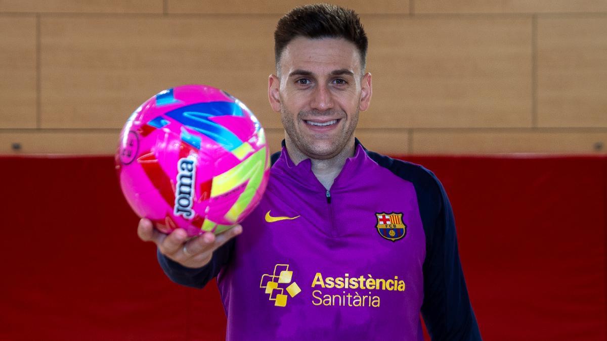 Pol Pacheco, con SPORT en la Ciutat Esportiva