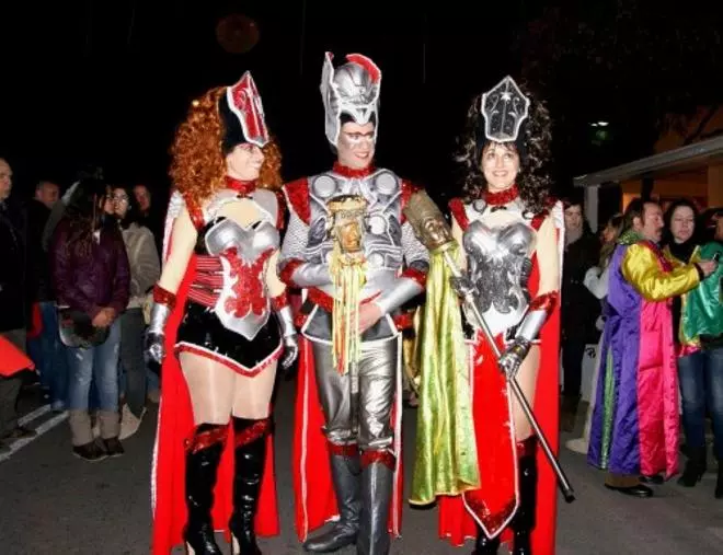 Reis del Carnaval a Platja d'Aro.