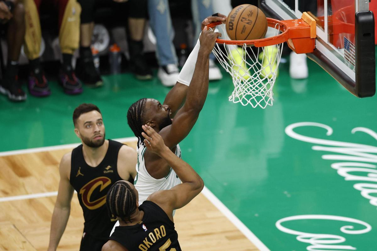 120-95. Los Celtics no dan opción a los Cavaliers