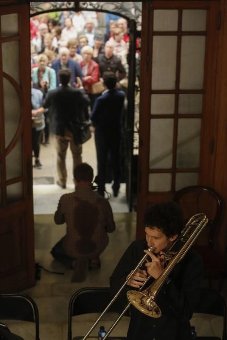 Actuación de la Joven Orquesta de la Unión Europea en Avilés