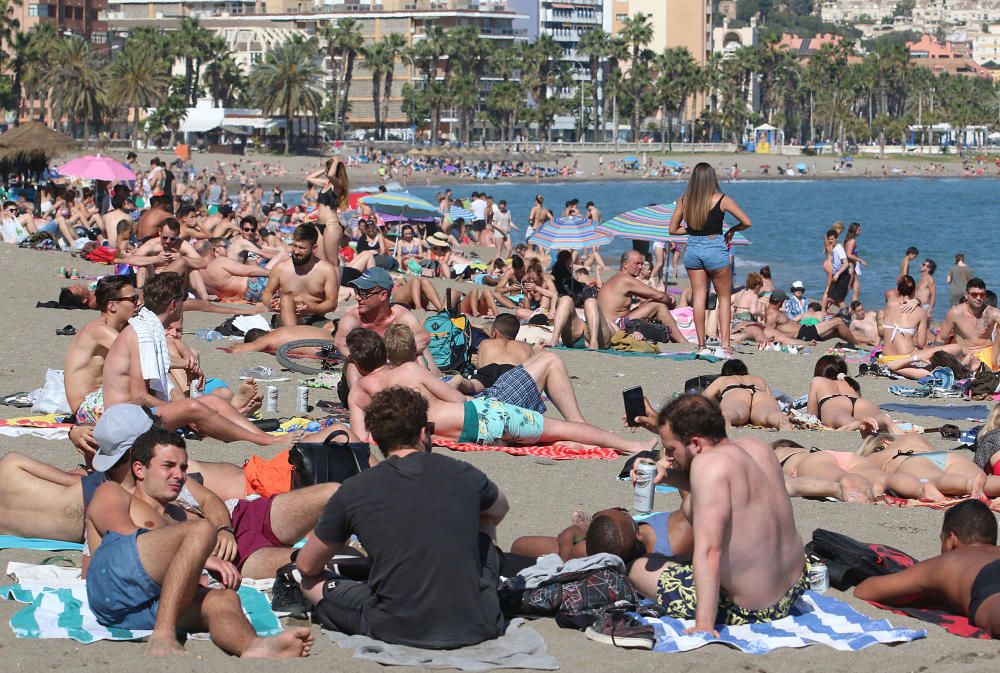 Abril en Málaga: como en verano