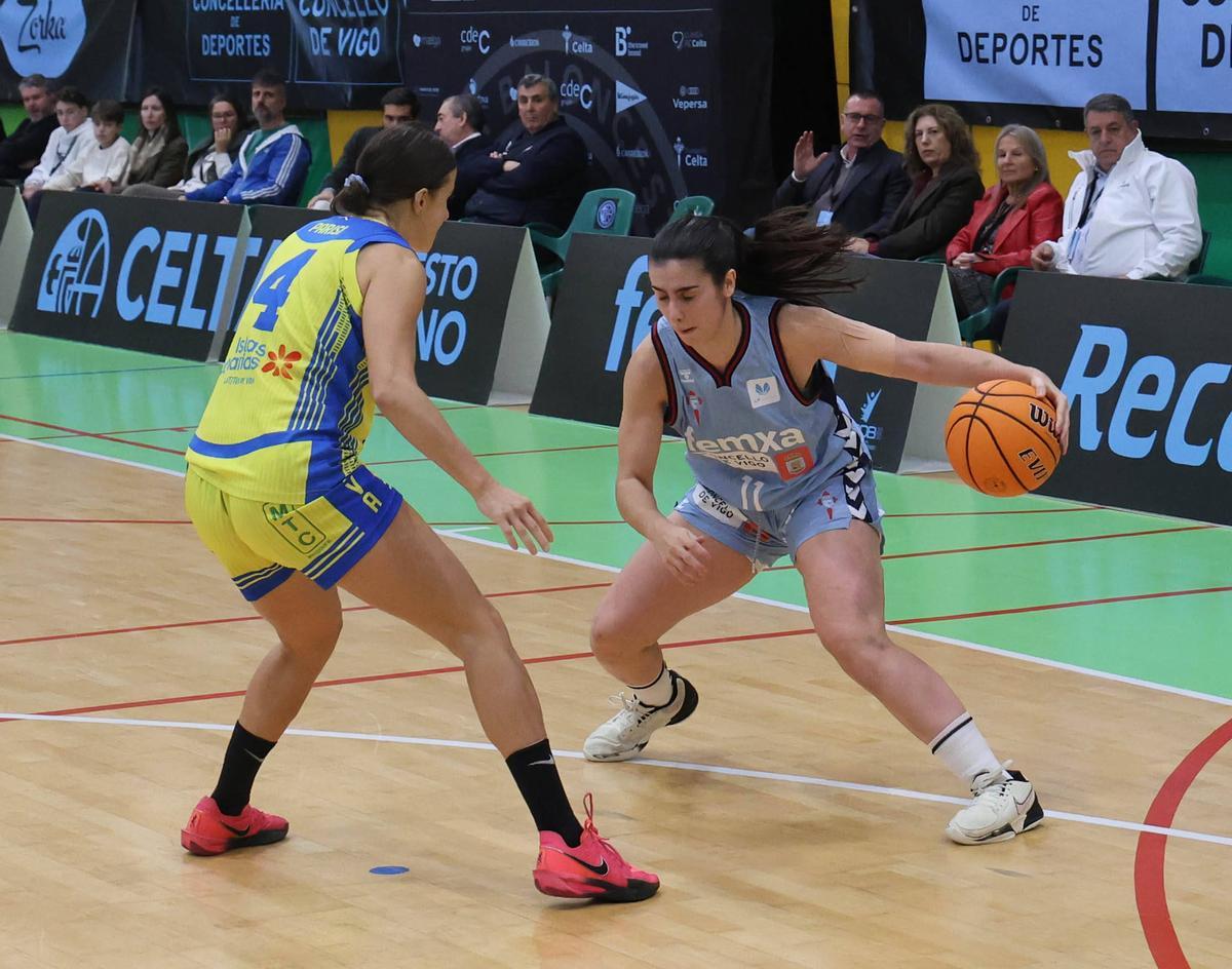 Deva Bermejo, en un partido anterior.