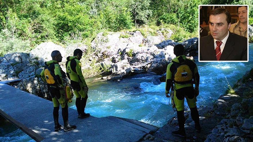 Encuentran el cadáver del gijonés desaparecido cuando pescaba en Cangas de Onís