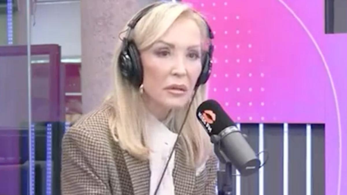 Carmen Lomana en Las mañanas KISS.