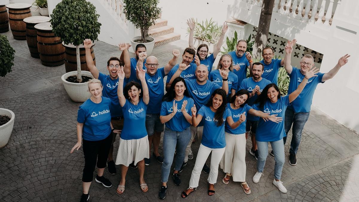 El equipo de Holidu en Málaga.