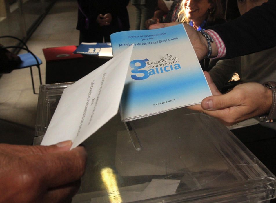 Arranca la jornada electoral en Galicia