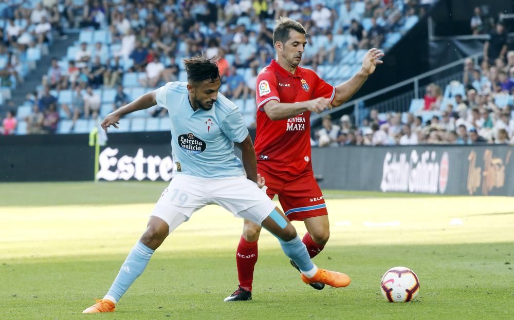 Las mejores fotografías del primer partido de Liga que midió a celestes y a pericos en Balaídos.