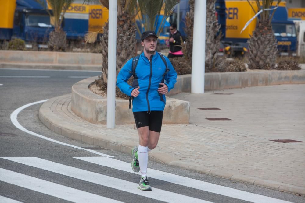 José Antonio Rejano, de Benidorm, fue el primero en completar los 104 kilómetros por el término de Elche