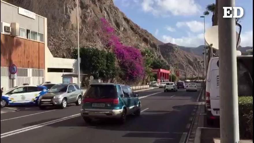 Desalojan la Casa del Mar, en Santa Cruz de Tenerife, por desprendimientos