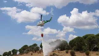 La Guardia Civil recupera en Adamuz material robado de un helicóptero del Infoca valorado en 1,2 millones de euros