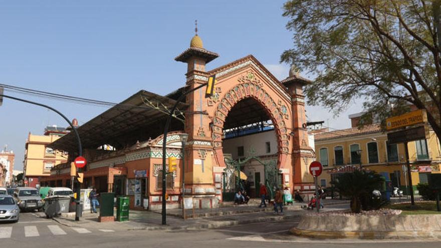 Las obras del mercado de Salamanca están paradas desde mayo.