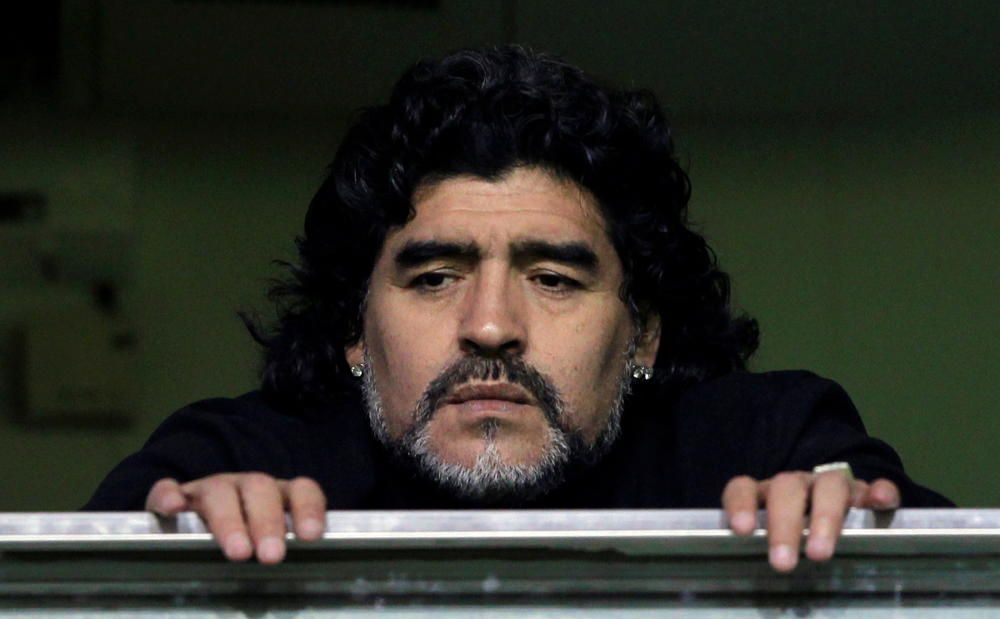 Maradona, en imatges