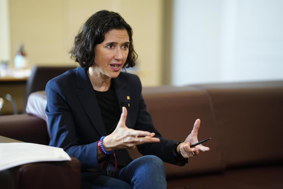 La consellera de Interior, Núria Parlon.