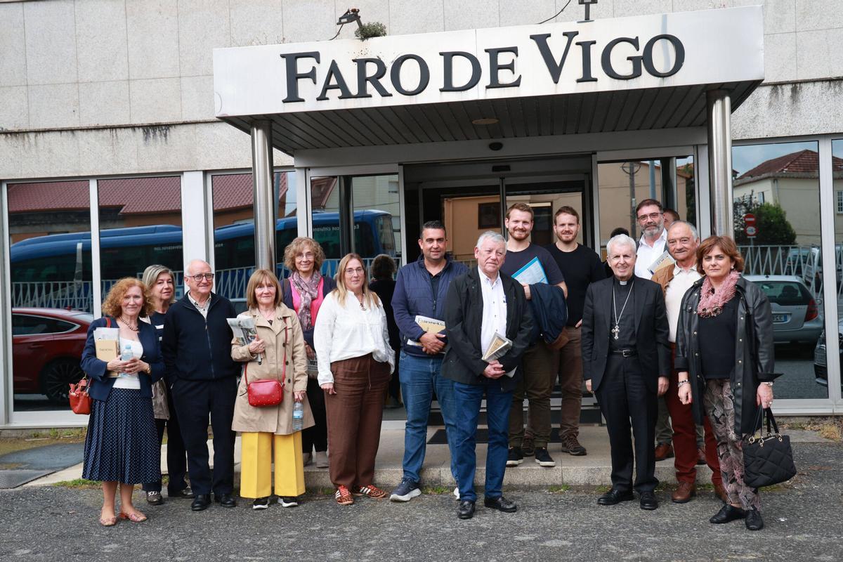 Vigo. El obispo emérito Luis Quinteiro Fiuza en Faro de Vigo