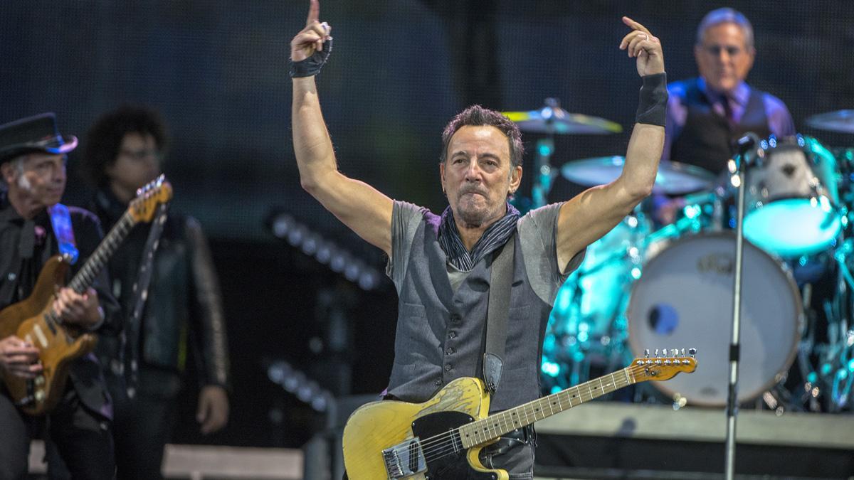 Bruce Springsteen, en Barcelona, en mayo de 2016.