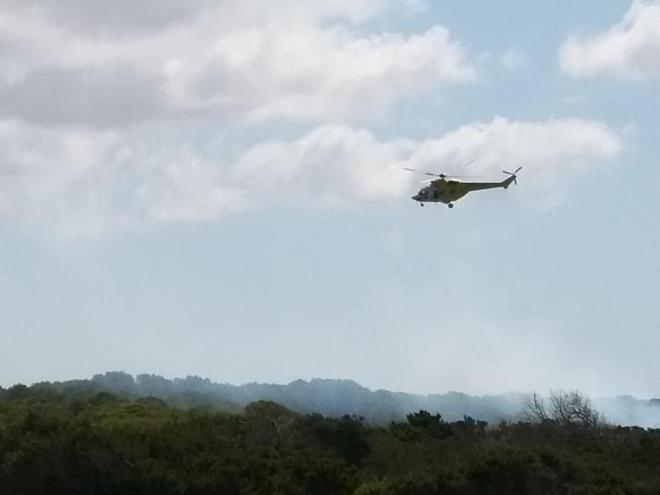 Feueralarm am Traumstrand von Mallorca