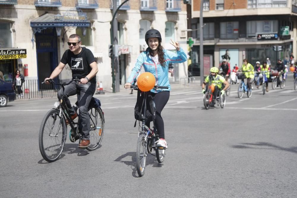 'Bicifestación' en Murcia