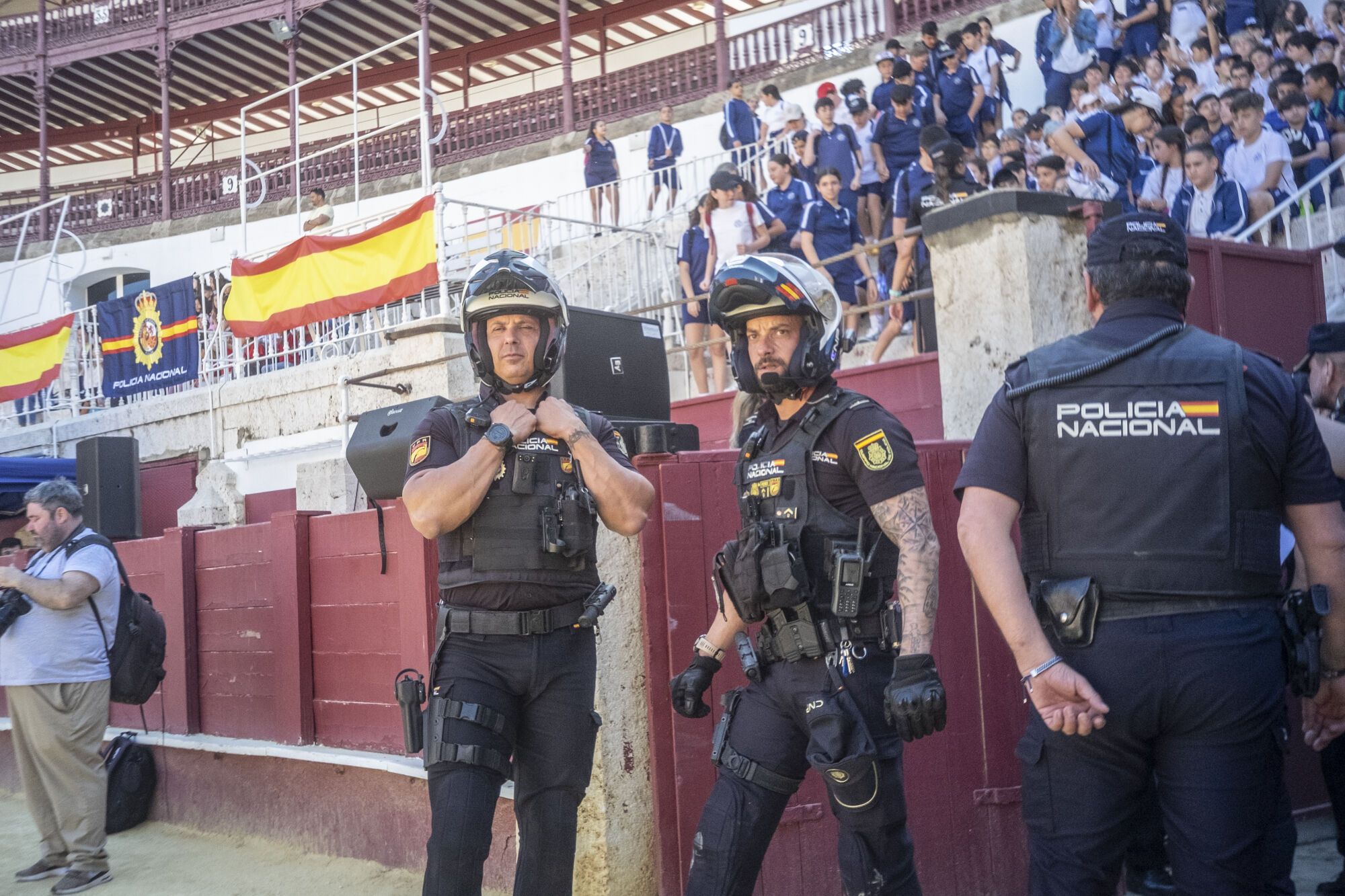 Exhibición de la Policía Nacional