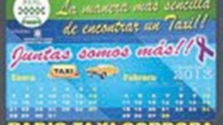 Editan un calendario de mujeres taxistas