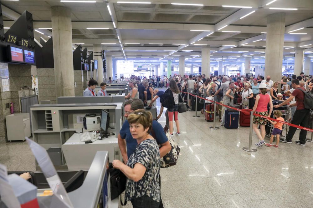 Rekord-Wochenende: Verspätungen am Airport