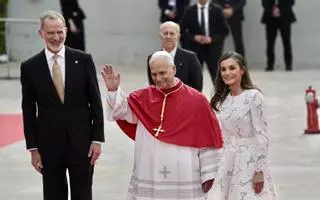 Lleó XIV aterra a Madrid per iniciar al primer viatge a Espanya d’un papa en 15 anys