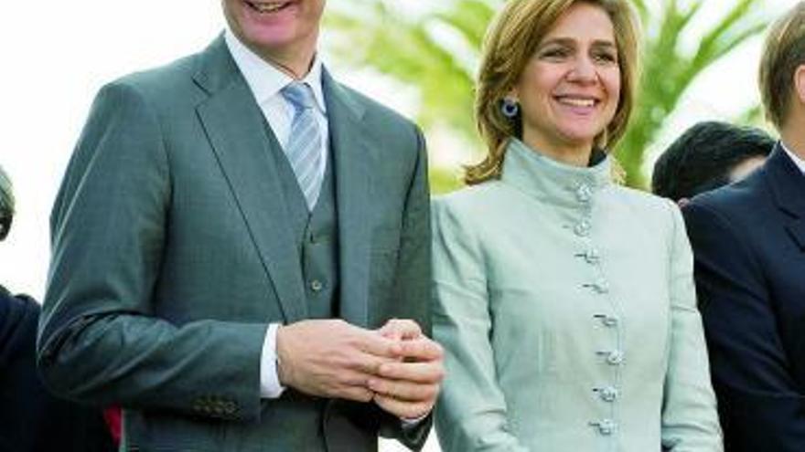 Iñaki Urdangarín y la infanta Cristina, antes del escándalo.