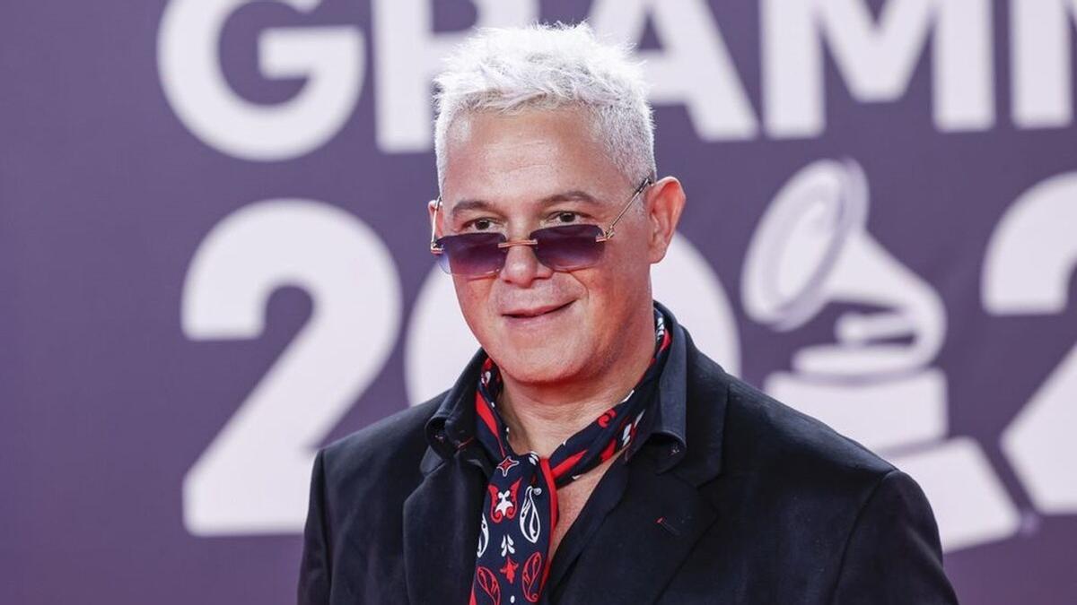 Alejandro Sanz en los Latin Grammy Latinos.
