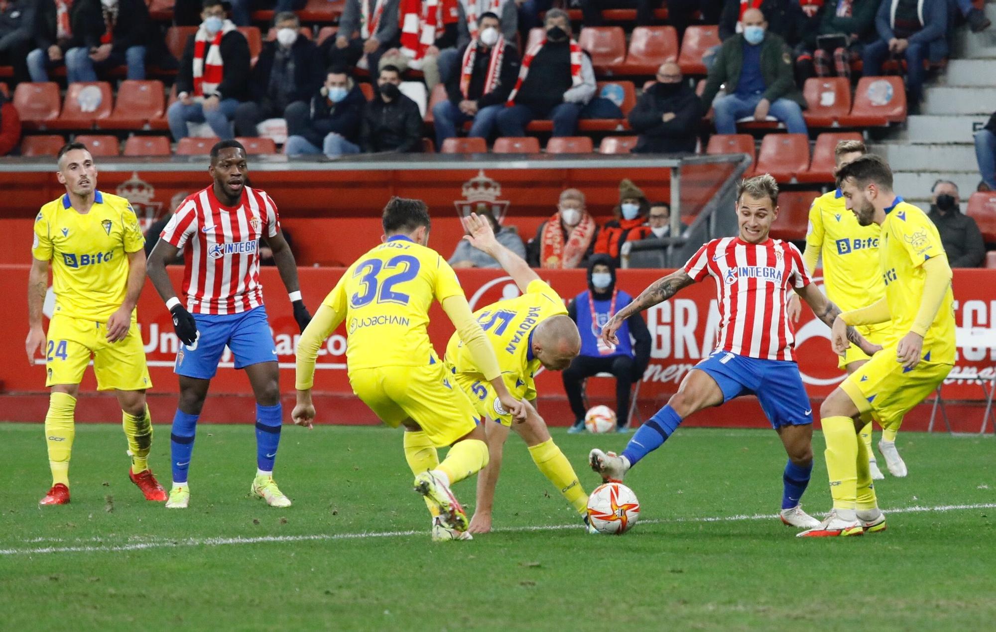 EN IMÁGENES: Los mejores momento del Sporting-Cádiz