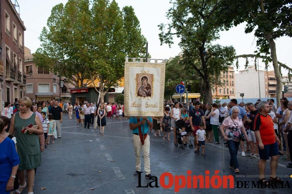 Procesión Virgen del Carmen en Caravaca