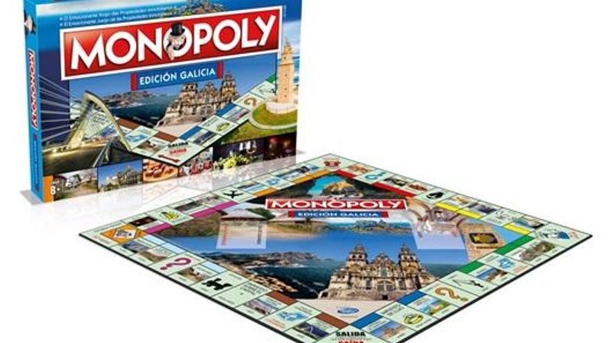 Edición Galicia del Monopoly.