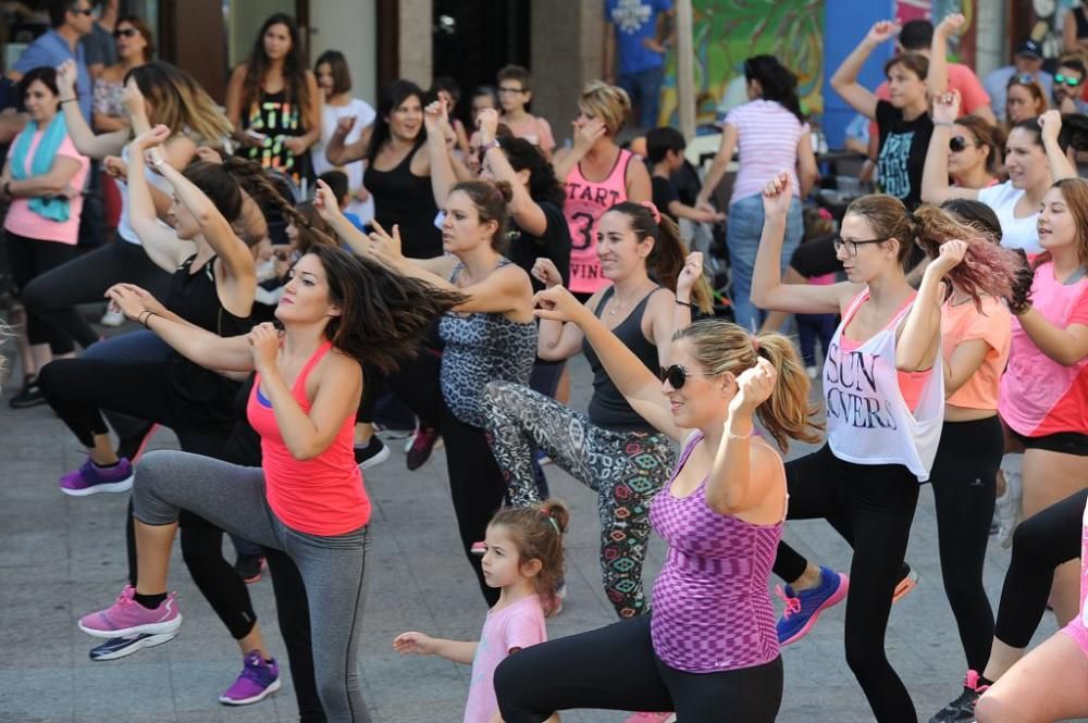 La Alberca se pone en forma a ritmo de zumba