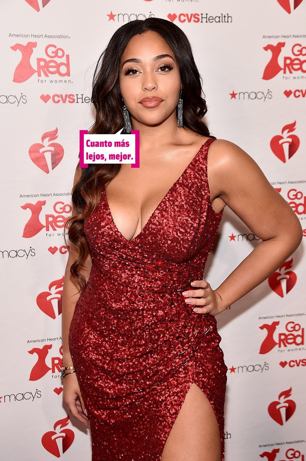 Jordyn Woods pone tierra de por medio con las kardashian