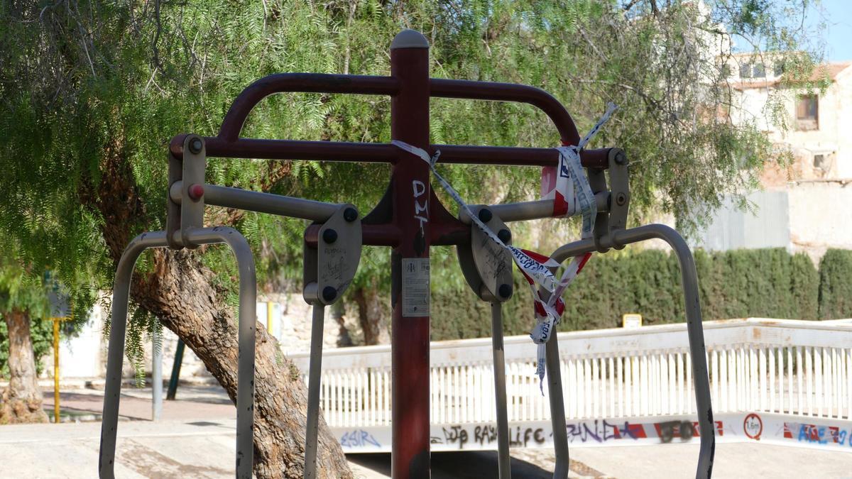 Zonas públicas en mal estado.