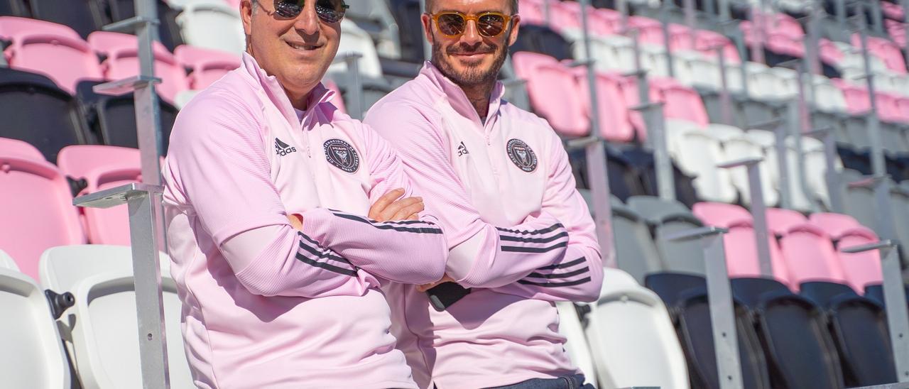 Jorge Mas y David Beckham, propietarios del Inter de Miami.